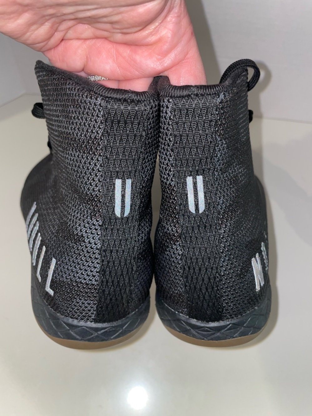NOBULL Black Hightop Outwork Mens 9.5 womens 11 CrossFit, lifting - Picture 5 of 8